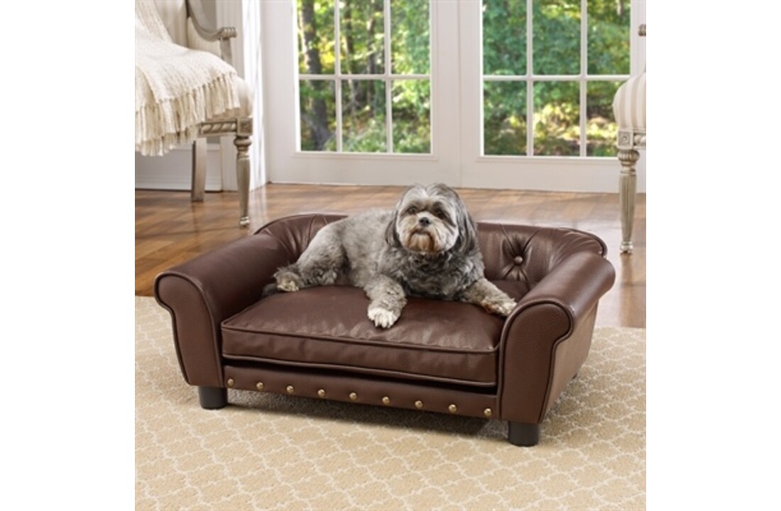 Enchanted hondenmand / sofa brisbane pebble bruin