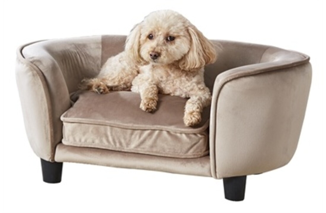 Enchanted hondenmand / sofa coco stone lichtbruin