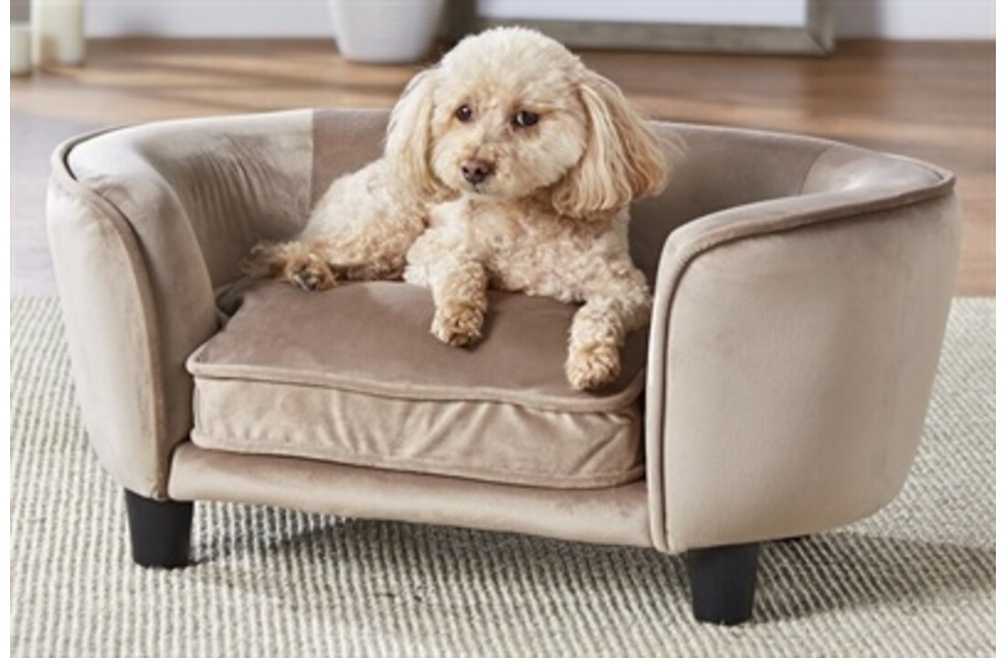 Enchanted hondenmand / sofa coco stone lichtbruin