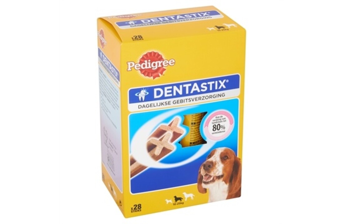 4x pedigree dentastix multipack medium