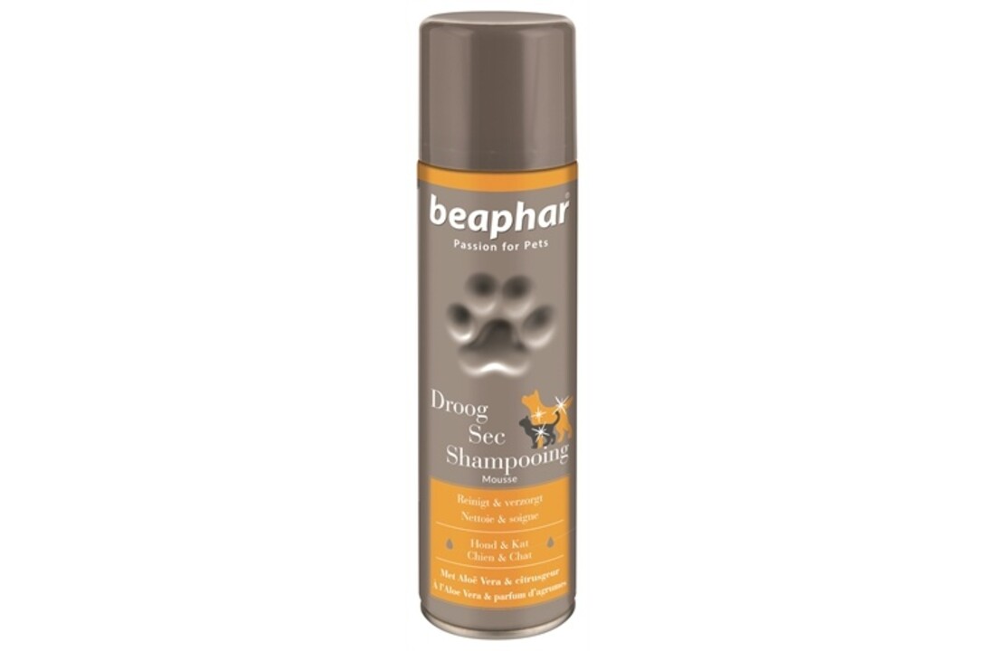 Beaphar droogshampoo mousse