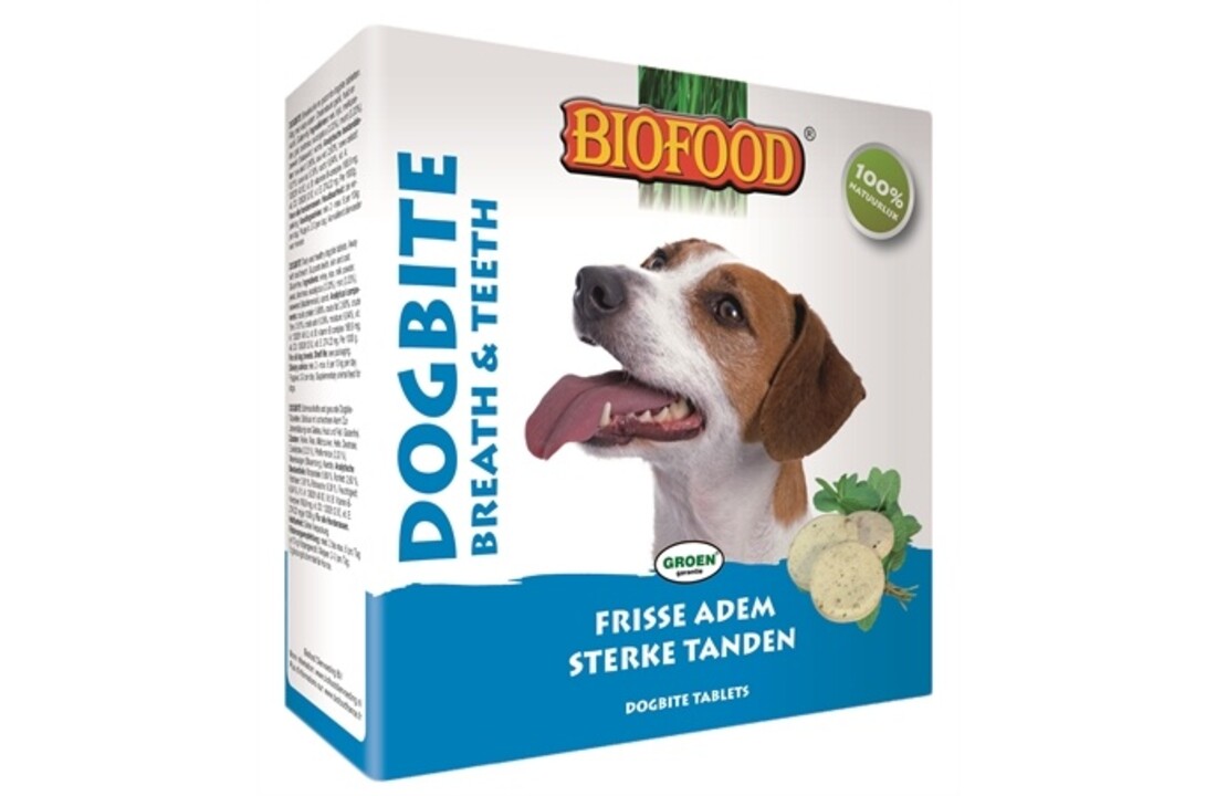 Biofood dogbite hondensnoepje naturel (tandverzorging)