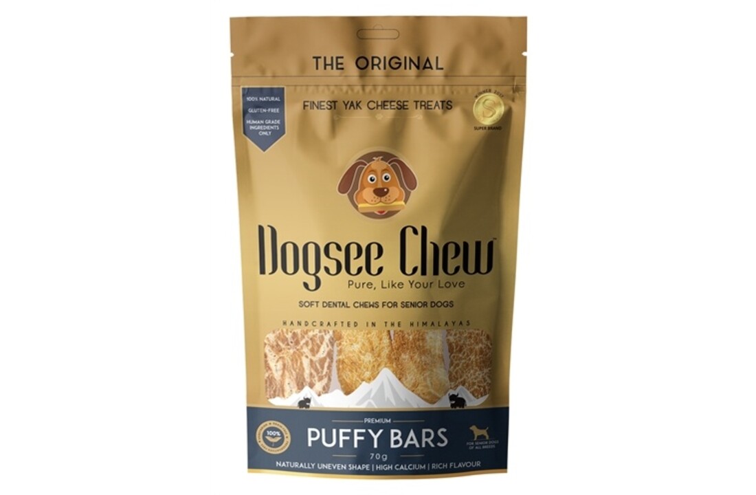 Dogsee chew puffy bars