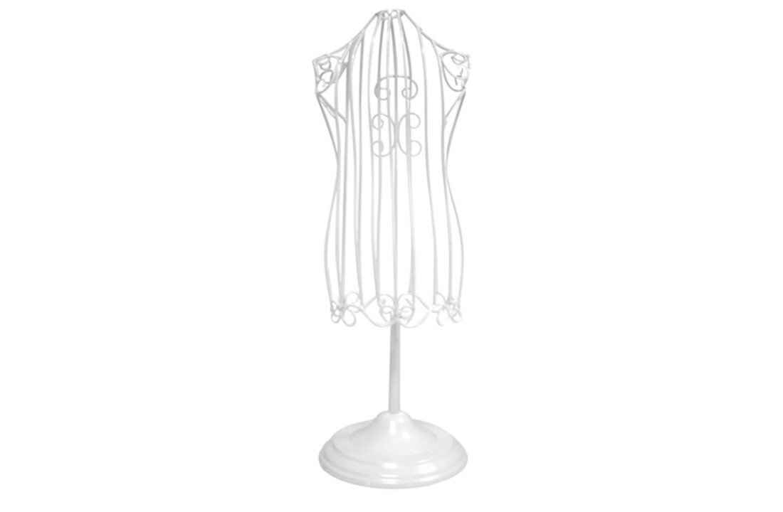 Croci mannequin metaal wit