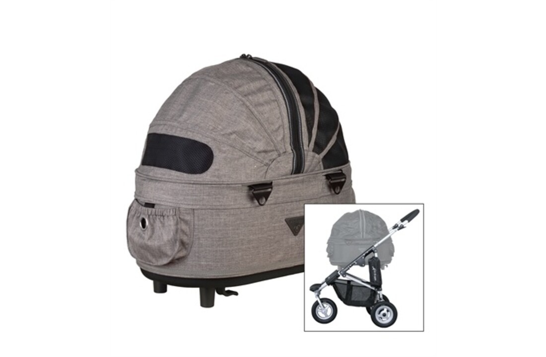 Airbuggy hondenbuggy dome2 sm earth bruin