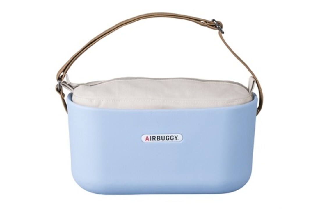 Airbuggy handtas hondenbuggy eorganizer powder blauw