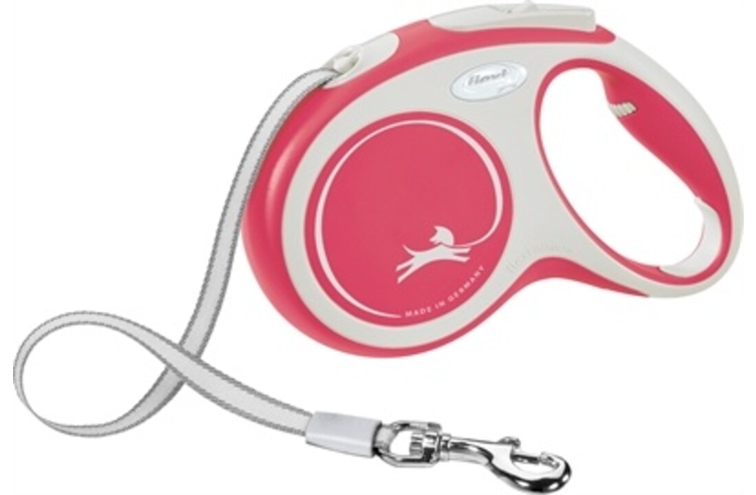 Flexi rollijn new comfort tape rood