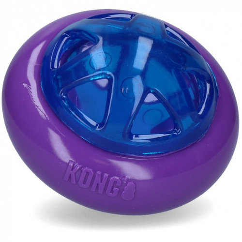 Kong Kong voerpuzzel Hopz Ball 11 x 8,5 cm polyurethaan paars Kong Kong voerpuzzel Hopz Ball 11 x 8,5 cm polyurethaan paars