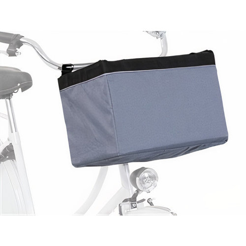 Trixie Trixie hondenfietsmand 38 x 25 cm nylon grijs Trixie Trixie hondenfietsmand 38 x 25 cm nylon grijs