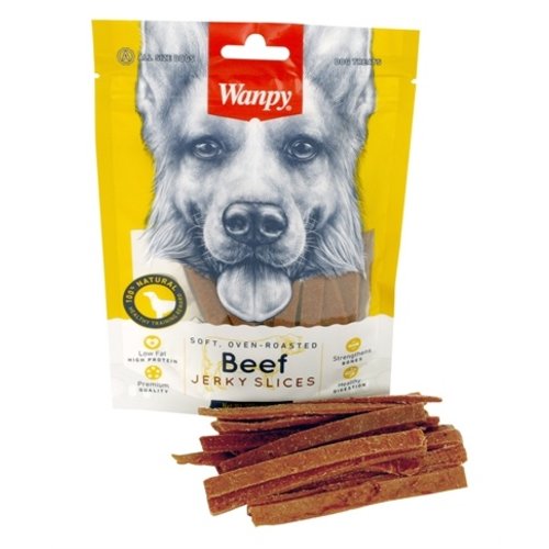 Wanpy Wanpy soft beef jerky slices Wanpy Wanpy soft beef jerky slices