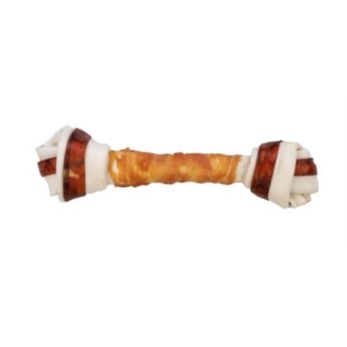 Petstyle living 6x petstyle living geknoopt bot multicolor met kip Petstyle living 6x petstyle living geknoopt bot multicolor met kip