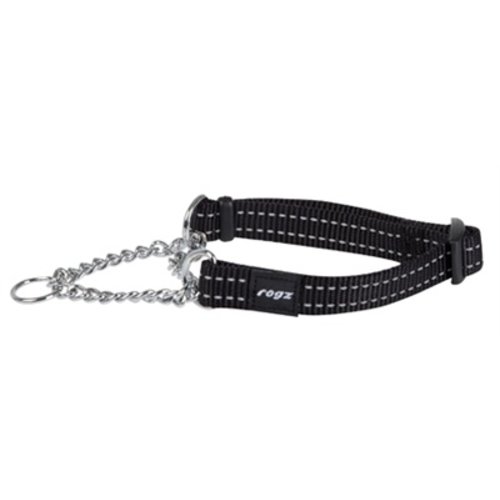 Rogz for dogs Rogz for dogs snake choker zwart Rogz for dogs Rogz for dogs snake choker zwart