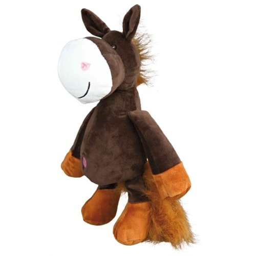 Trixie Trixie pluche paard met dierengeluid Trixie Trixie pluche paard met dierengeluid
