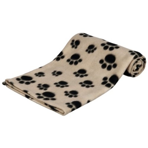 Trixie Trixie beany fleece hondendeken beige Trixie Trixie beany fleece hondendeken beige