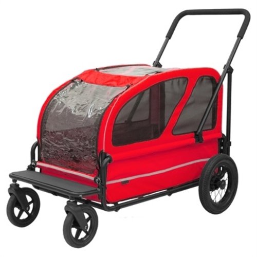 Airbuggy Airbuggy hondenbuggy carriage berry rood Airbuggy Airbuggy hondenbuggy carriage berry rood