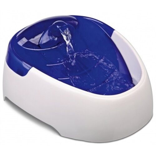 Trixie Trixie drinkfontein duo stream wit / blauw Trixie Trixie drinkfontein duo stream wit / blauw