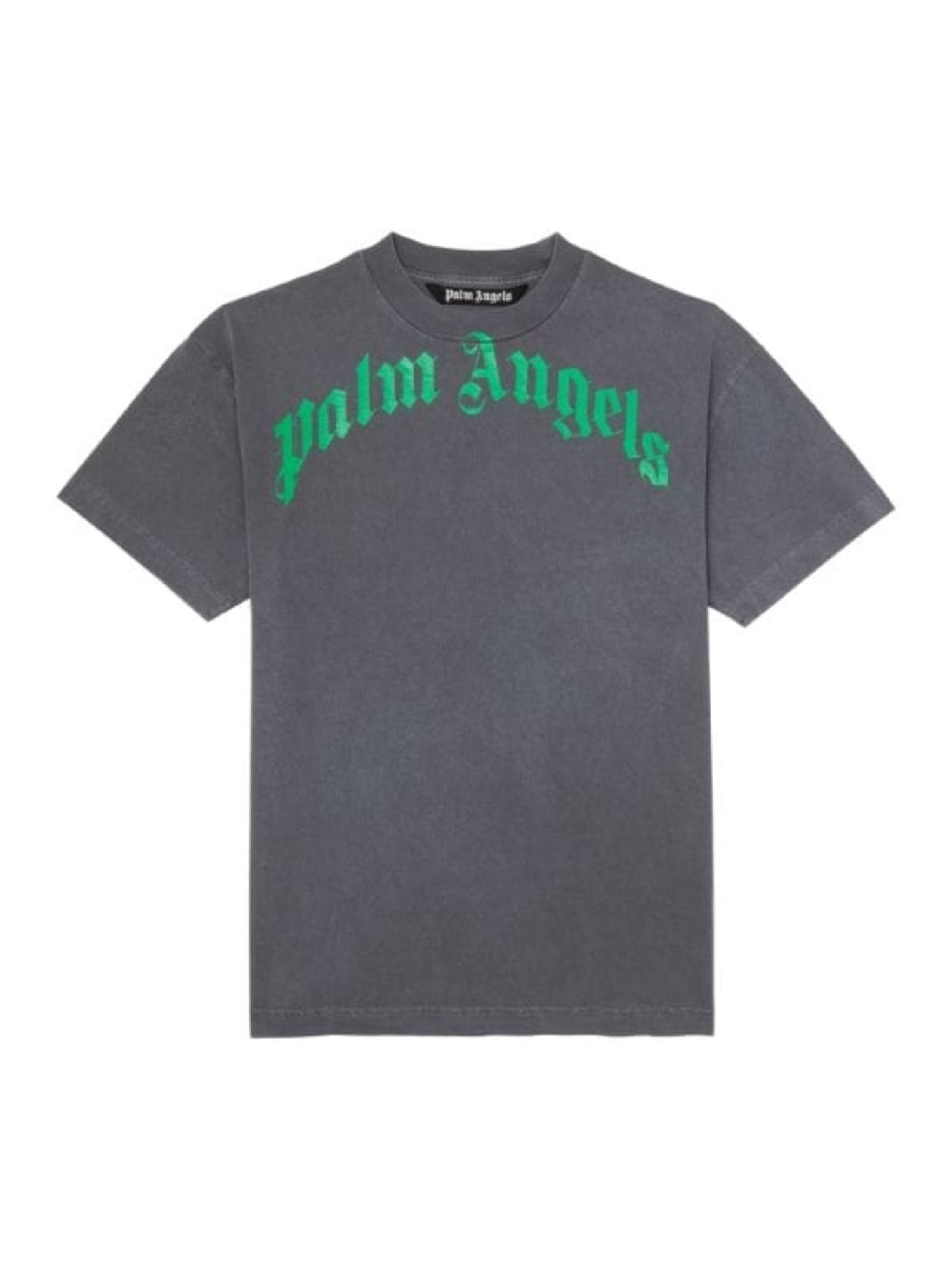 Palm Angels TShirt Vintage Dark Grey/Green Luna