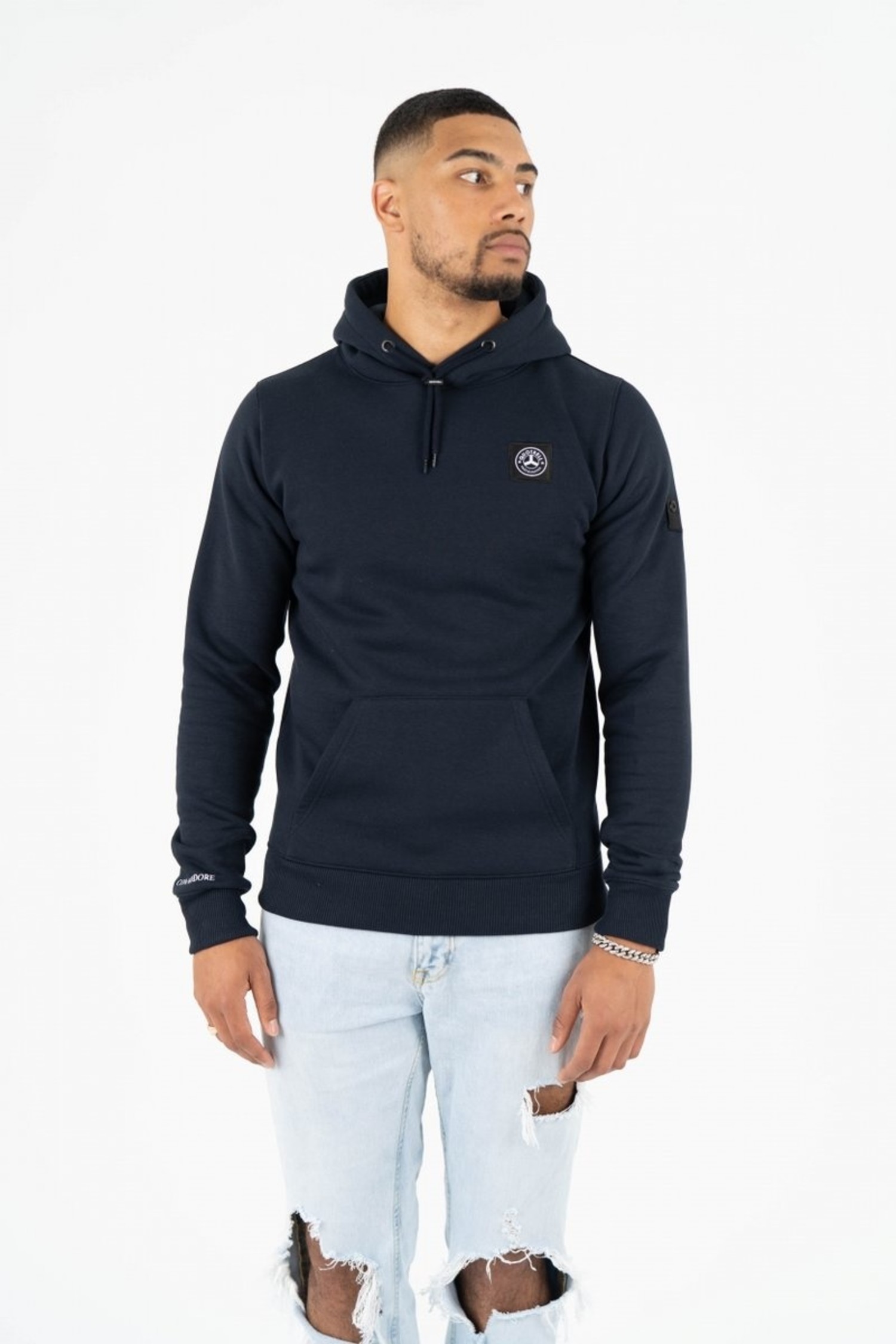 Quotrell Hoodie Commodore FW21 Navy - Luna