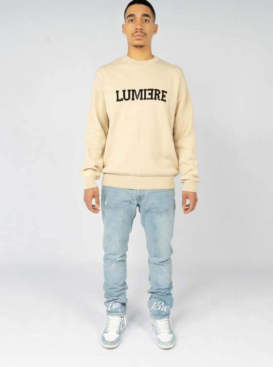 lumiere trui donkerblauw