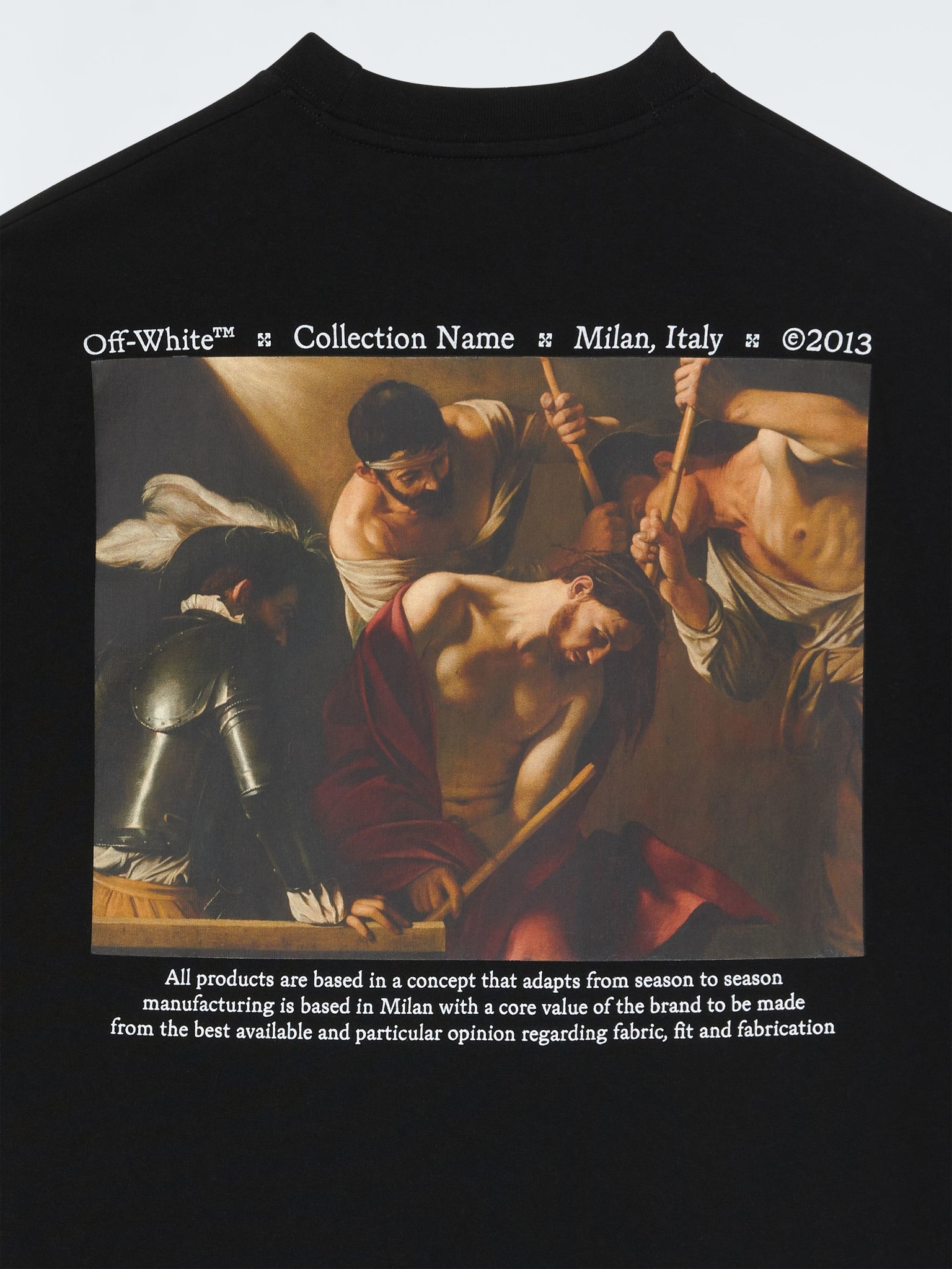 Off-White Caravaggio Crowning Skate Tee