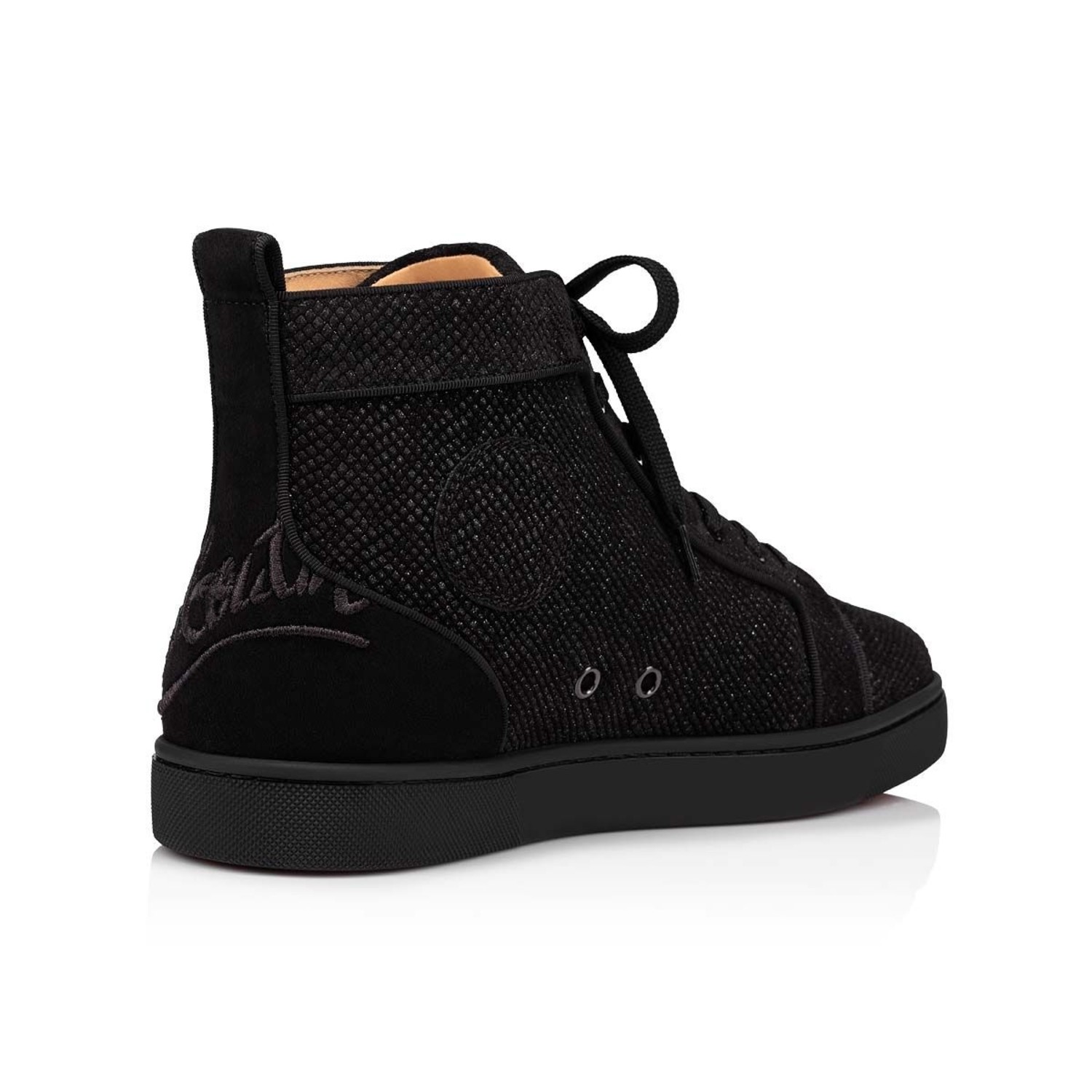 Christian Louboutin Sneaker Fun Louis Flat SS22 Black - Luna