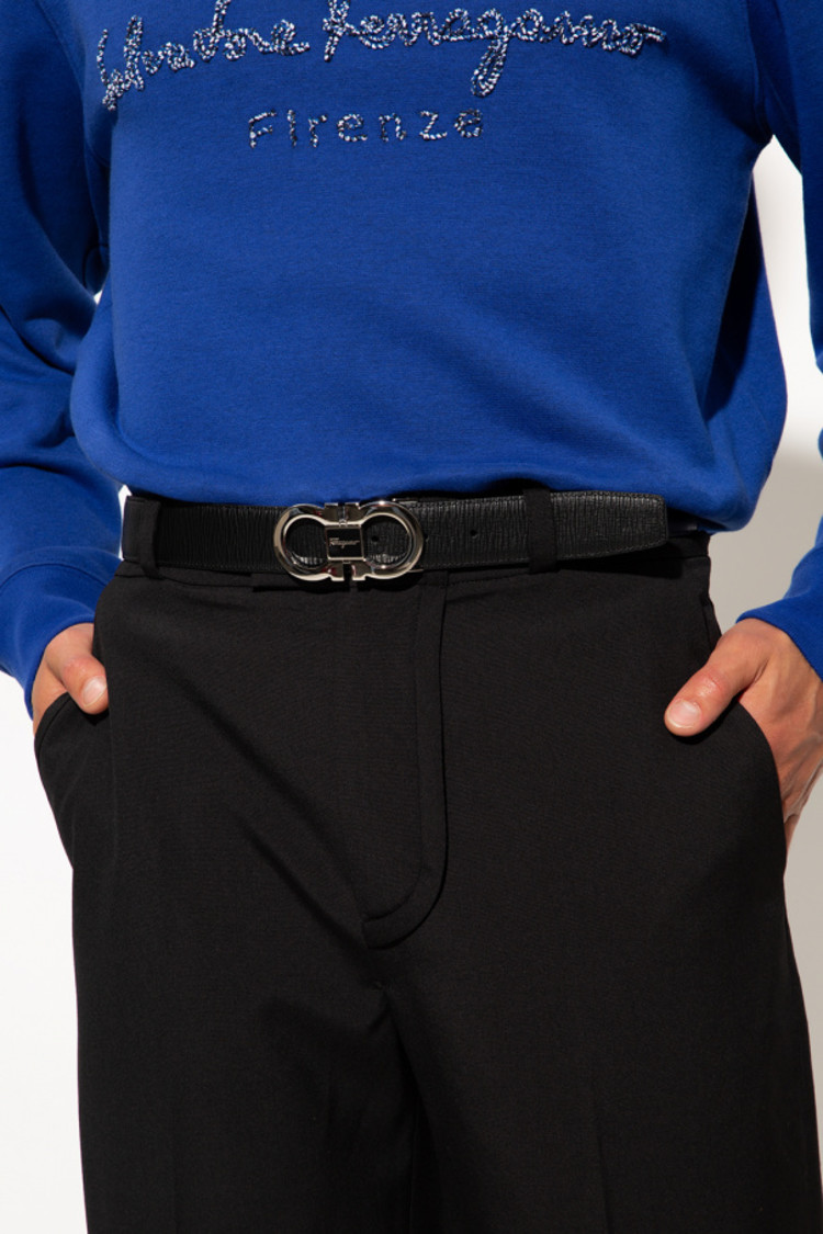 Salvatore Ferragamo Salvatore Ferragamo Belt 670142 FW22 Silver