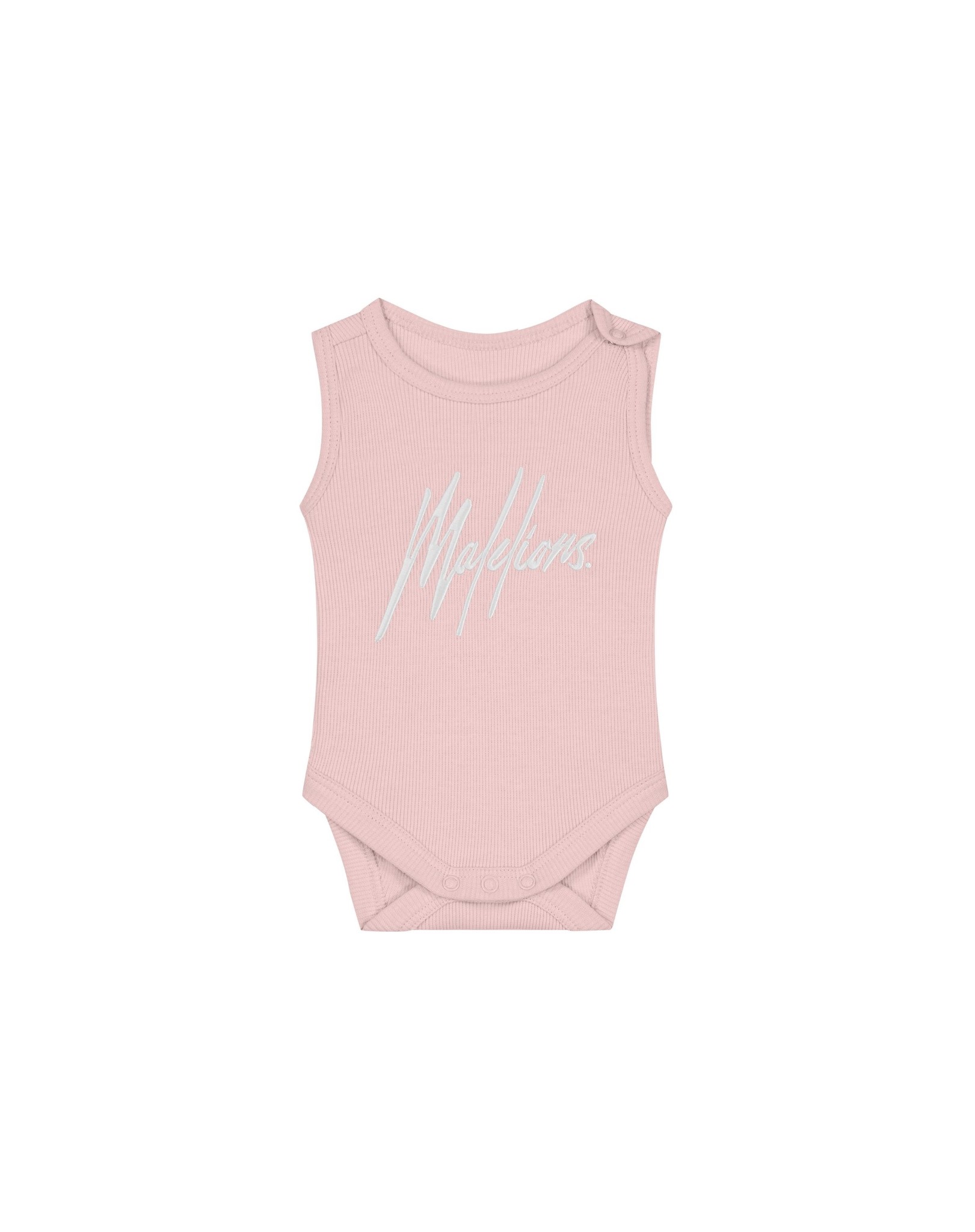 Malelions Junior Baby Bodysuit AW22 Light Pink Luna
