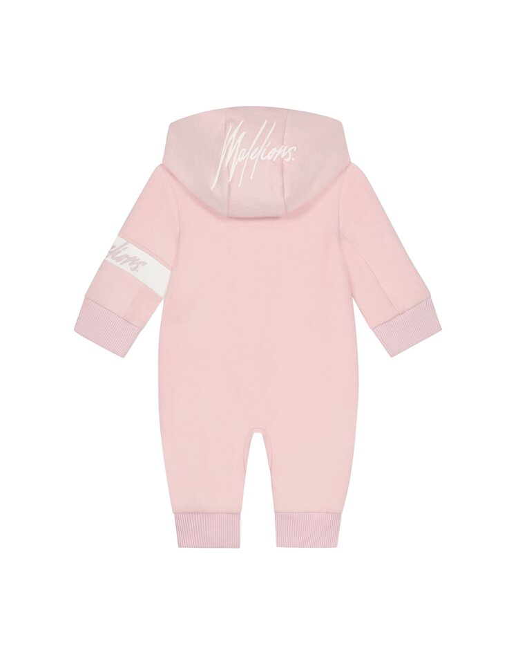 Malelions Malelions Junior Baby Tracksuit Captain Light Pink