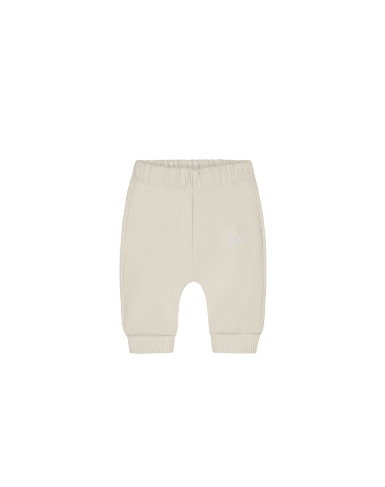 Malelions Malelions Junior Baby Trackpants Signature Beige