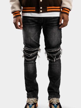 Rivero Rivero Jeans Zip Denim SS24 Black