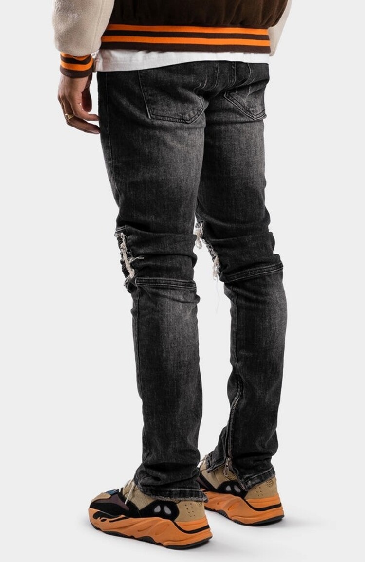 Rivero Rivero Jeans Zip Denim SS24 Black