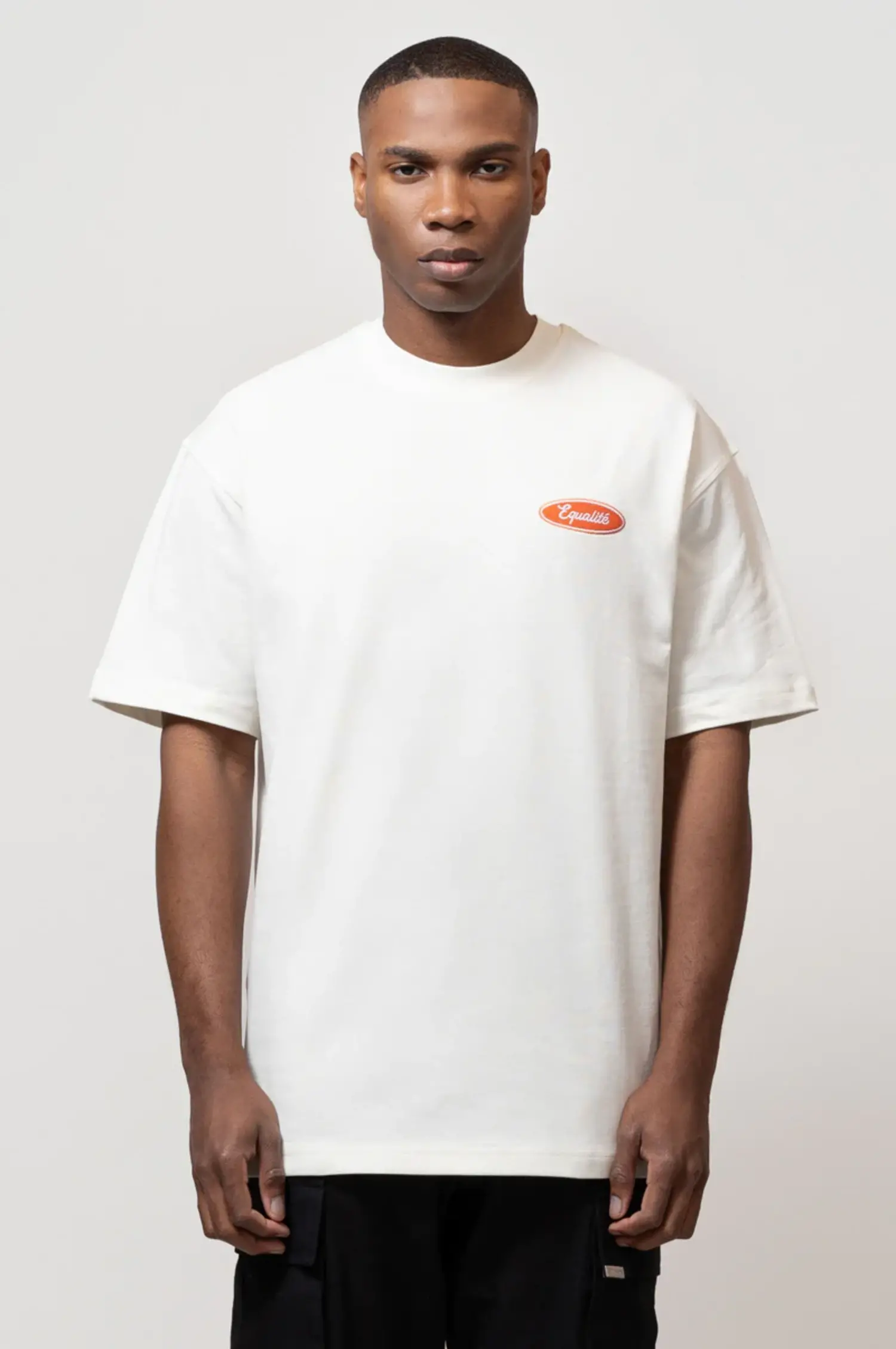off white t shirt oversized