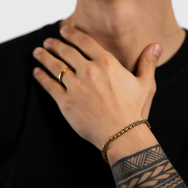 QREAM QREAM Bracelet Wheat Gold