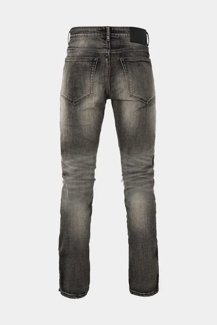 Rivero Rivero Jeans Button Ripped Denim SS24 Grey