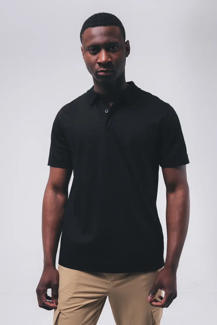 Aeden Aeden Polo Bruno SS24 Black