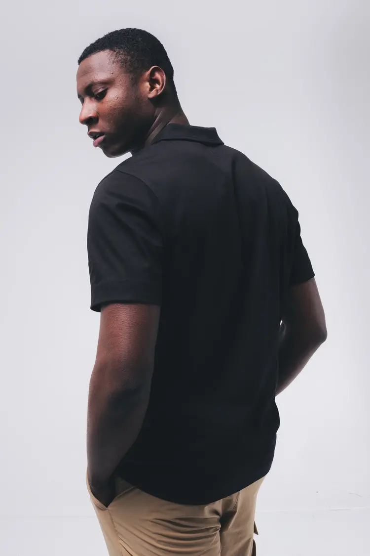 Aeden Aeden Polo Bruno SS24 Black