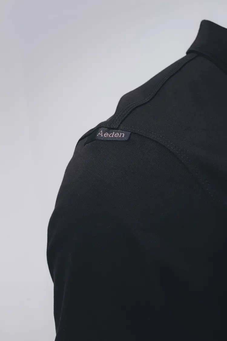 Aeden Aeden Polo Bruno SS24 Black