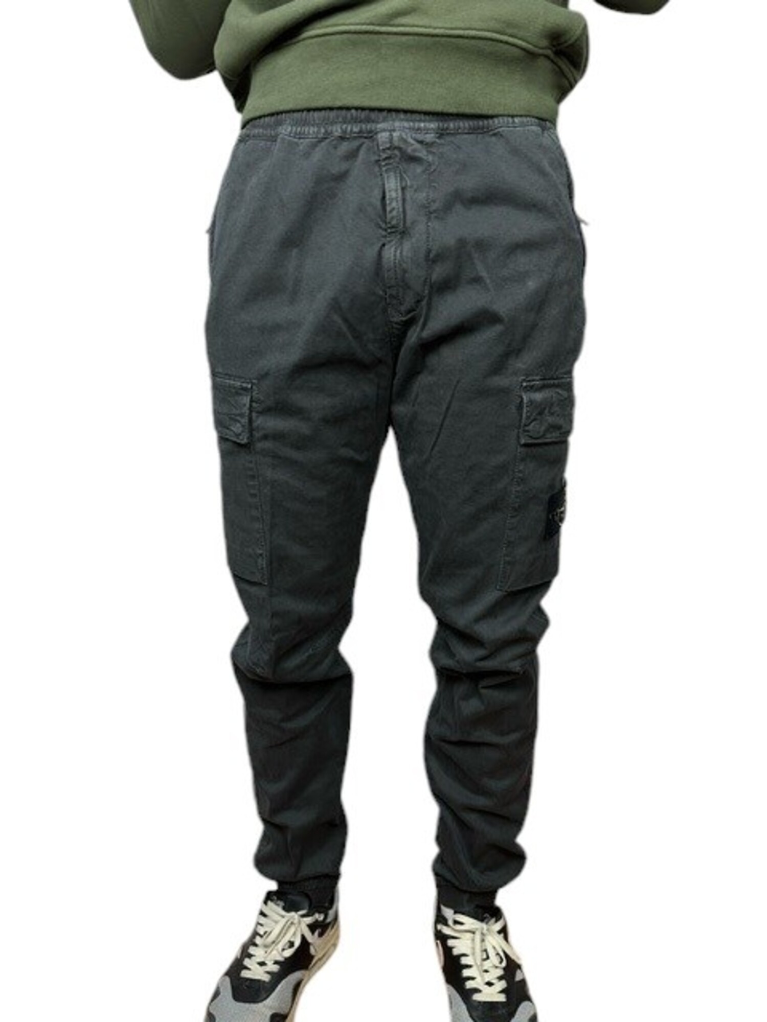 Stone island grey tracksuit bottoms hotsell