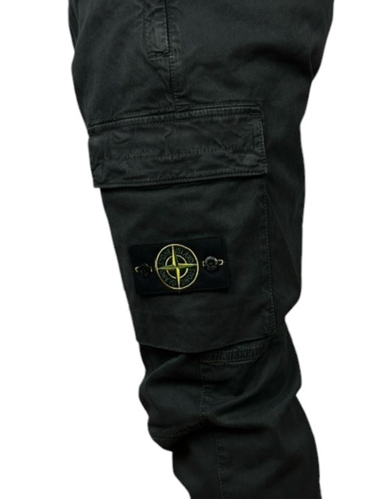 Stone Island Pants Cargo 8115313L1 FW24 Dark Grey - Luna