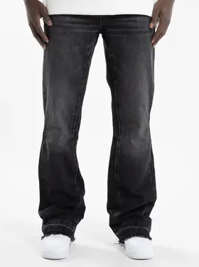 Blue Lobstr Blue Lobstr Jeans Flared SS25 Black