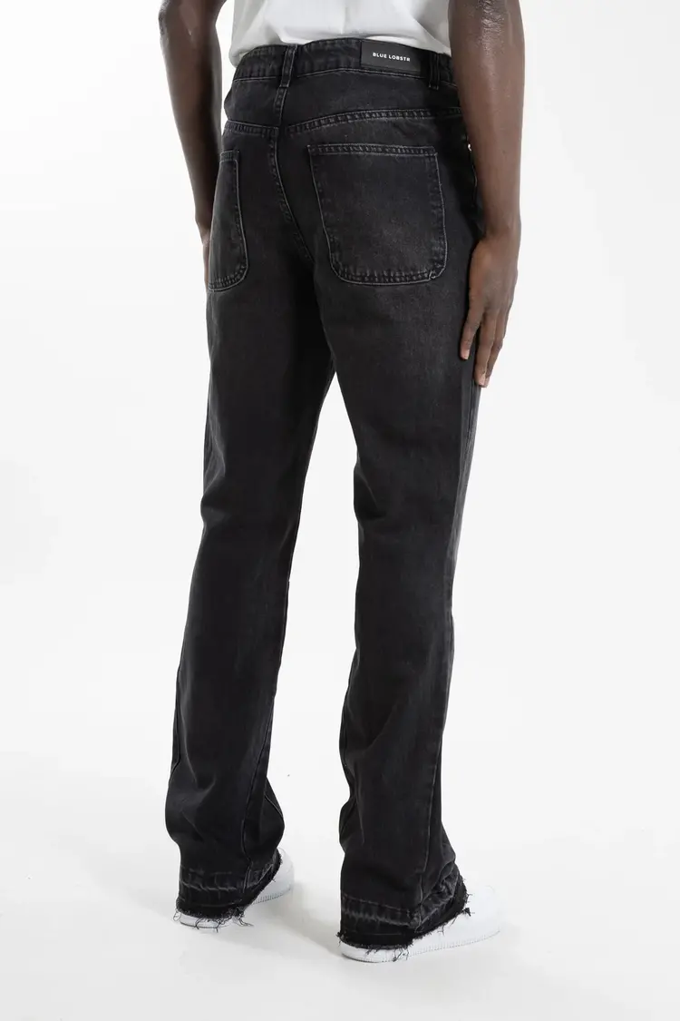 Blue Lobstr Blue Lobstr Jeans Flared SS25 Black