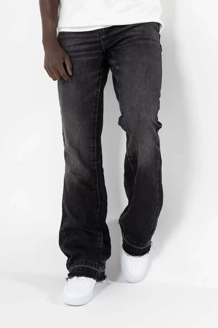 Blue Lobstr Blue Lobstr Jeans Flared SS25 Black