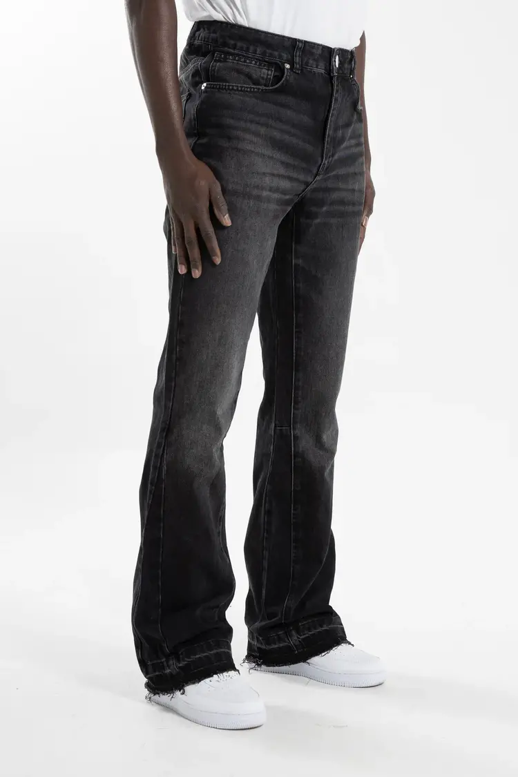 Blue Lobstr Blue Lobstr Jeans Flared SS25 Black