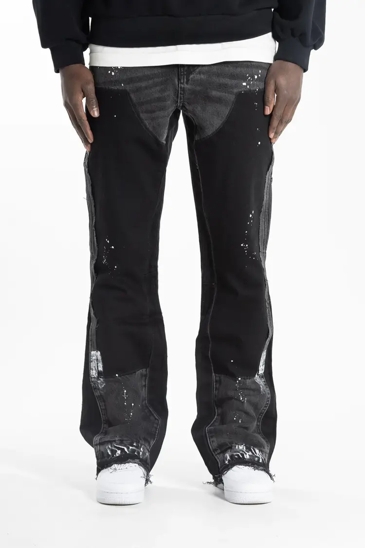 Blue Lobstr Blue Lobstr Jeans Lobstr Flared SS25 Black