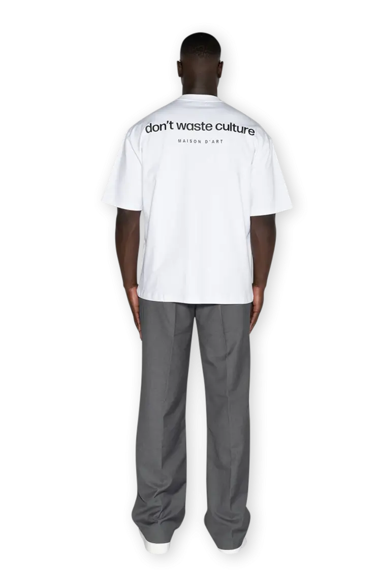 Don't Waste Culture Don't Waste Culture T-Shirt Cleo SS25 White