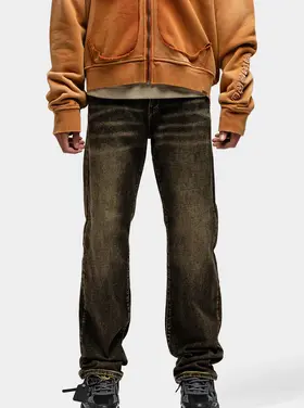 Rivero Rivero Jeans Relaxed Shadow Washed Denim SS25 Dark Grey