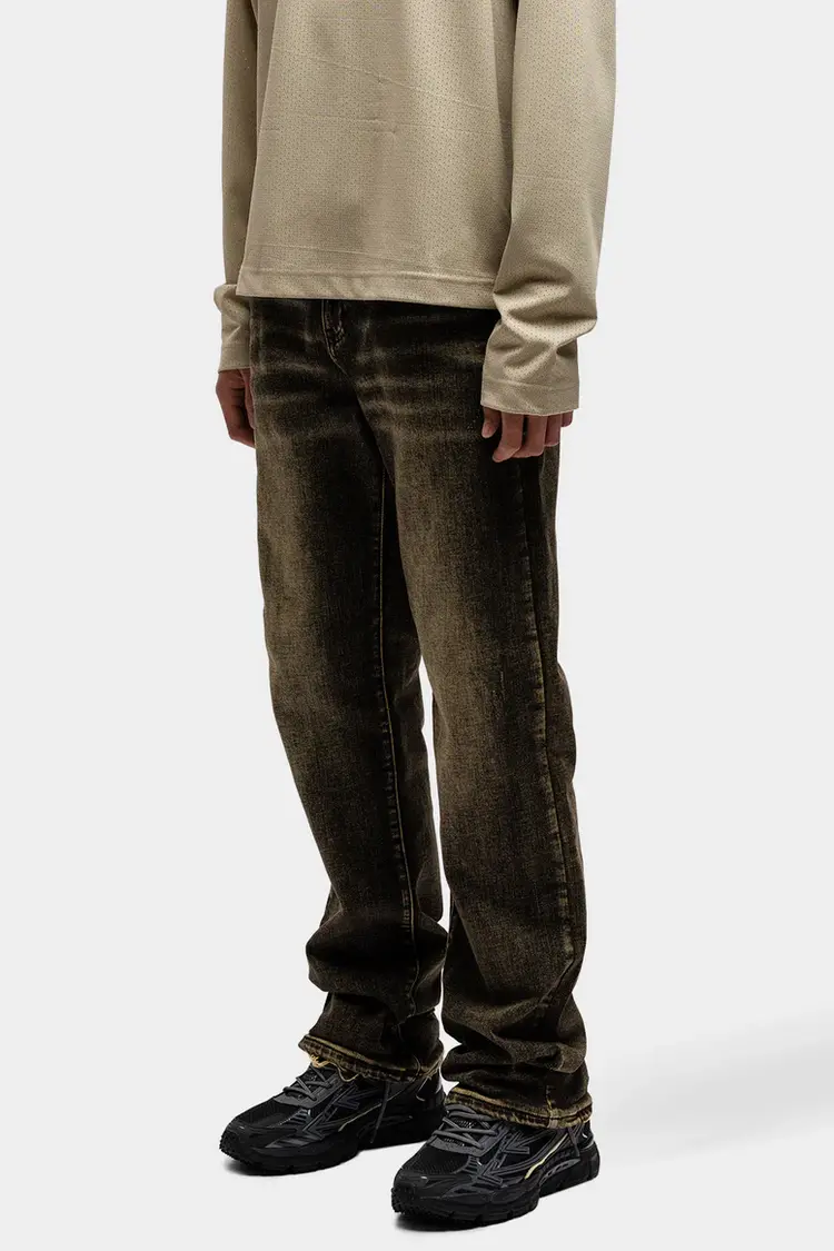 Rivero Rivero Jeans Relaxed Shadow Washed Denim SS25 Dark Grey