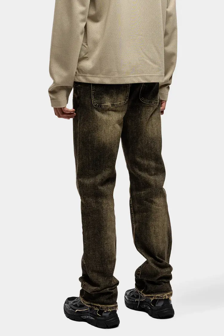 Rivero Rivero Jeans Relaxed Shadow Washed Denim SS25 Dark Grey