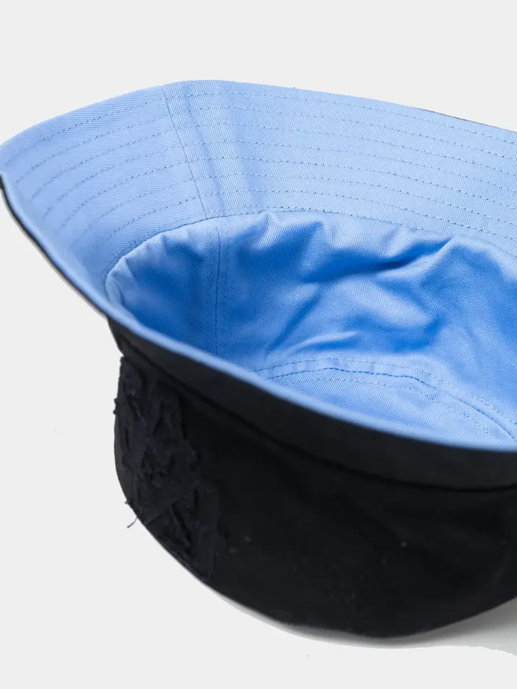 XPLCT XPLCT Bucket Hat Patch Reversible SS25 Black/Blue