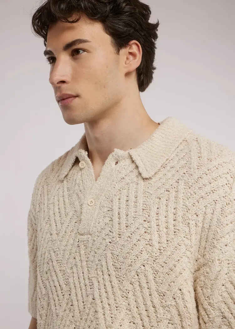 Aeden Aeden Polo Adan SS25 Sand